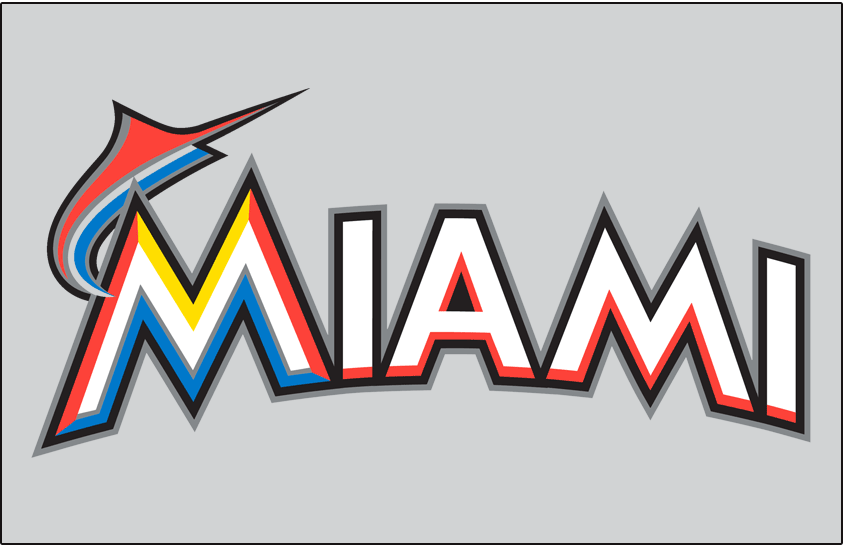 Miami Marlins 2012-2018 Jersey Logo iron on heat transfer